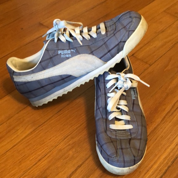 Plaid Puma sneakers - Picture 2 of 8